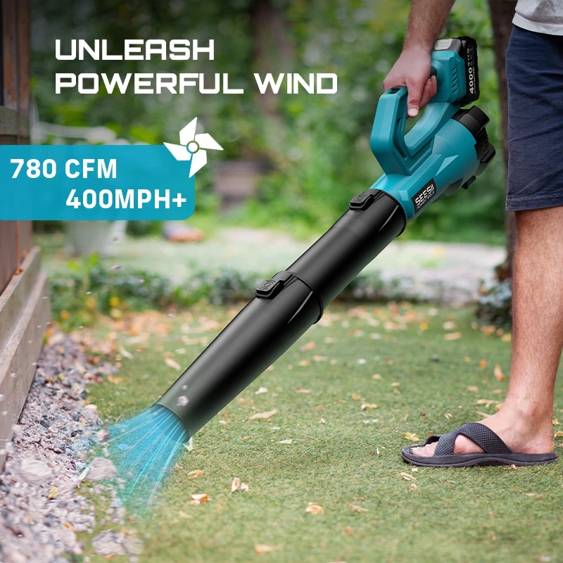 Power Tools Youtube - SEESII 900000RPM Bezszczotkowy dmuchawiec do liści