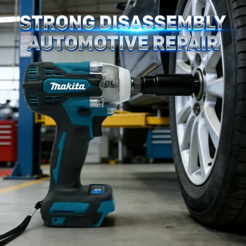 Power Tools In Automotive - Makita DTW300Z Bezprzewodowy Bezszczotkowy Klucz Udarowy