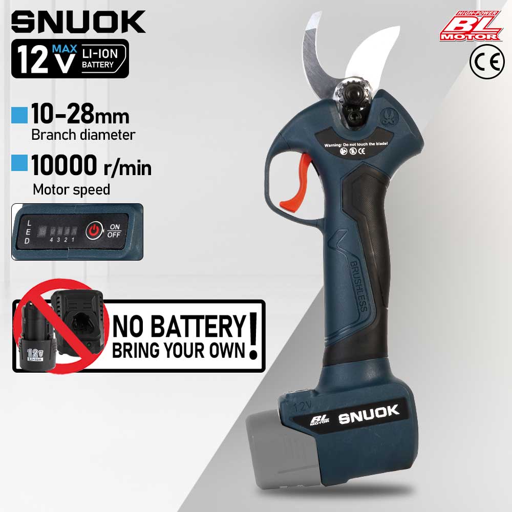 Power Tools Used - SNUOK 12V Bezszczotkowe Elektryczne Nożyce do