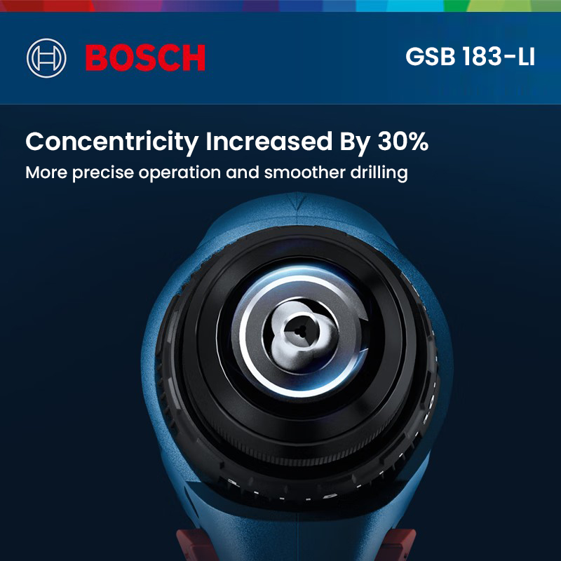Power Tools Impact - Wiertarko-wkrętarka akumulatorowa Bosch GSB 183-LI, bezszczotkowa,