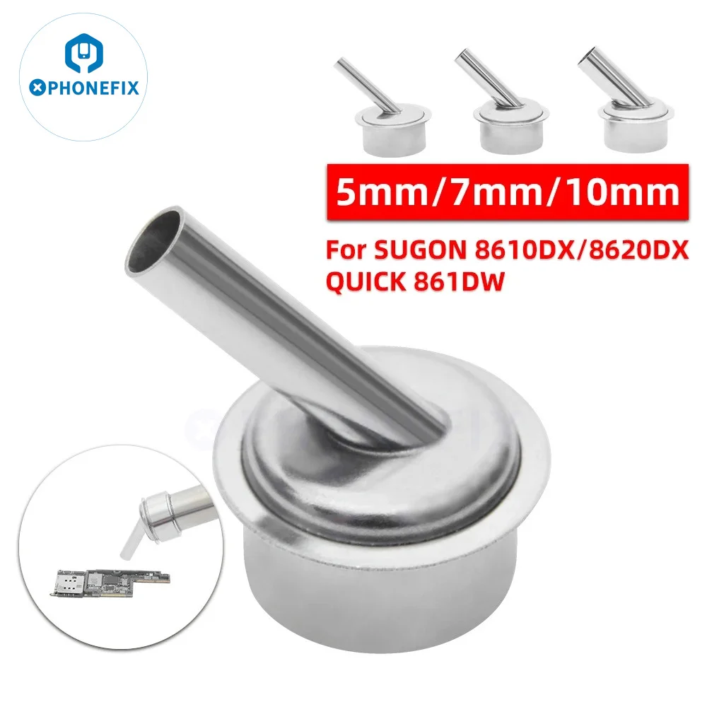 Power Tools Station - SUGON 45-stopniowa dysza zakrzywiona 7 mm/10