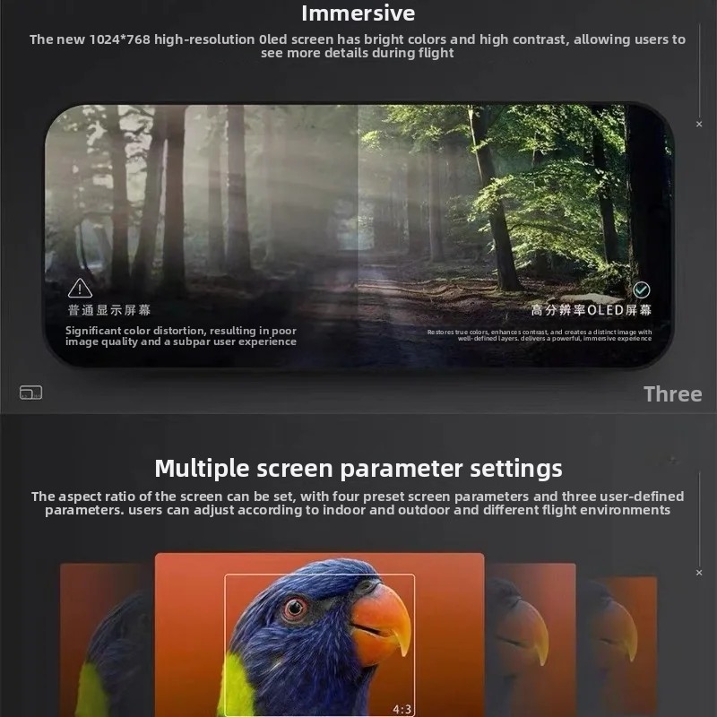 Okulary wideo OLED 5.8G z podw – Power Tools Images recenzja i cena