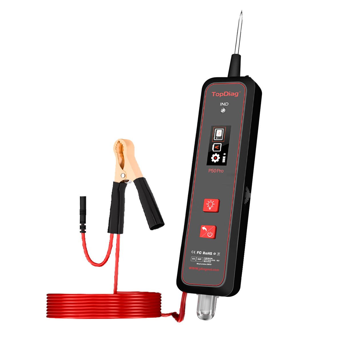 Tester obwodów samochodowych P – Power Tools Pro recenzja i cena