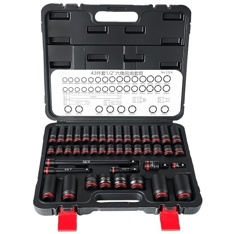 43-częściowy zestaw przedłużon – Power Tools Pneumatic recenzja i cena