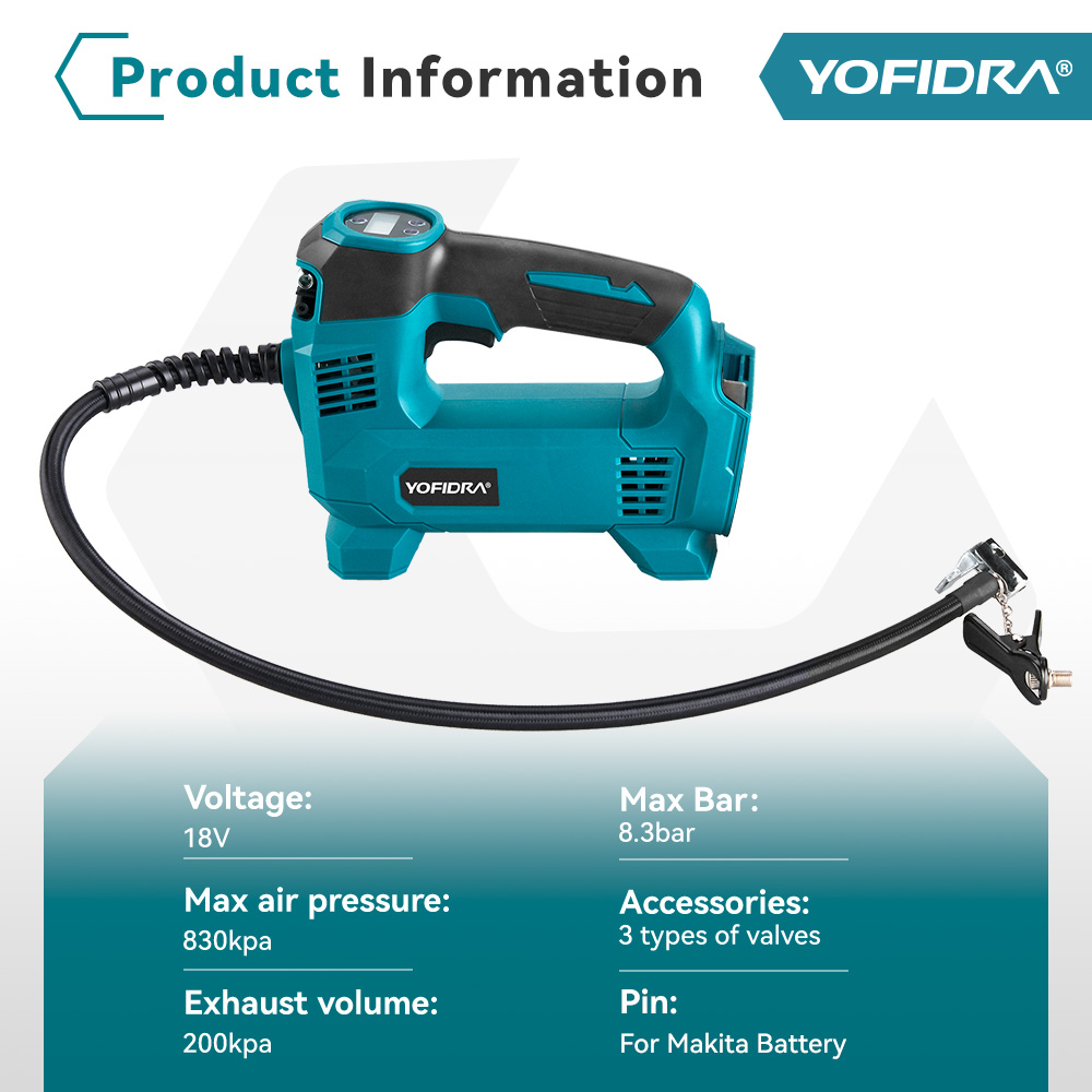 YOFIDRA 830Kpa Bezprzewodowa E – Power Tools Pneumatic recenzja i cena