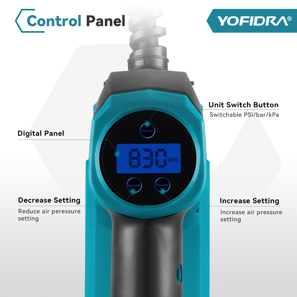 YOFIDRA 830Kpa Bezprzewodowa E – Power Tools Pneumatic recenzja i cena