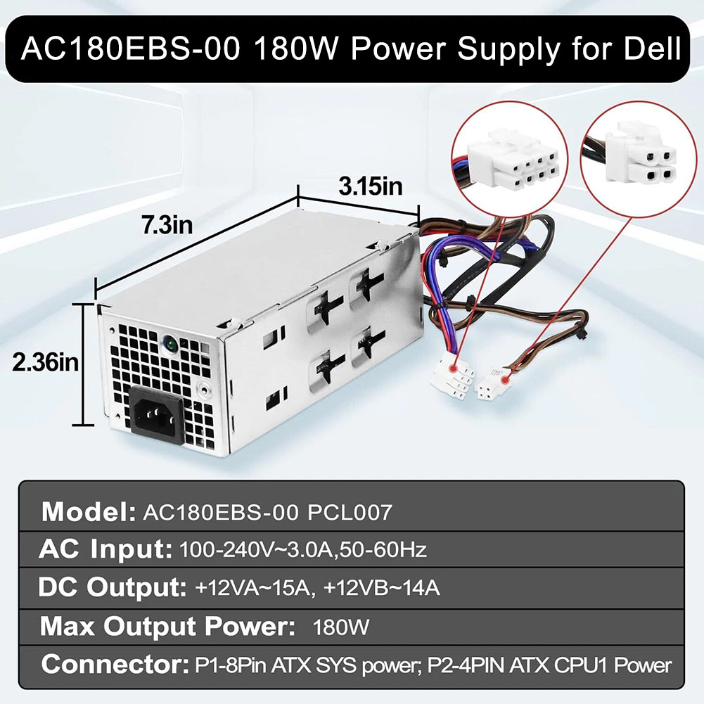 Zasilacz 180W AC180EBS-00 do D – Power Tools Wholesale recenzja i cena